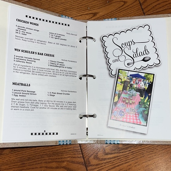 Hard cover cookbook recipes Land and Lake Ladies Club Devils Lake in Michigan - Picture 5 of 11